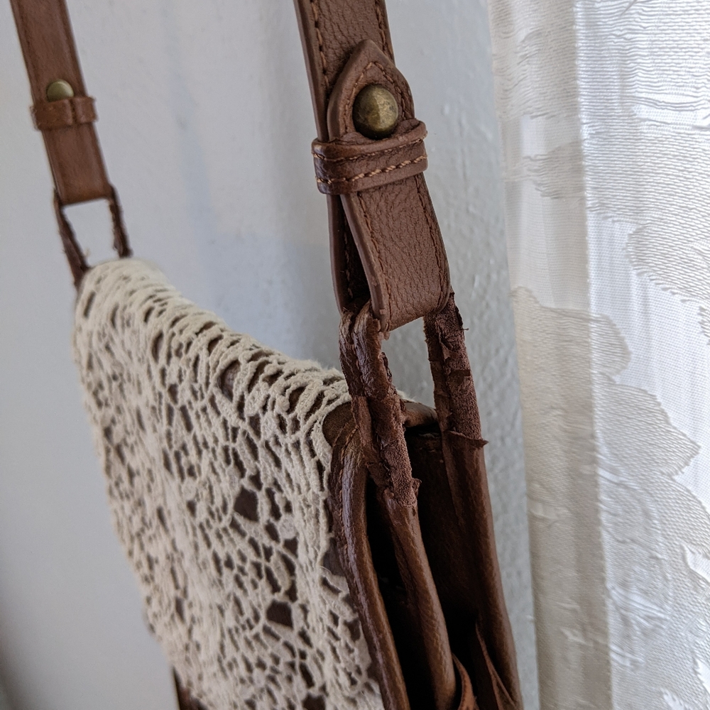 Madden Girl Boho Fringe Crossbody Bag - Picture 5 of 7
